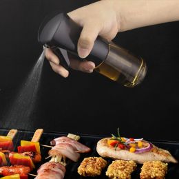 200ml Quantitative Oil Spray Bottle Atomization Good Health Spray Bottle Oil Spray Bottle Barbecue Kitchen Press Type Fan