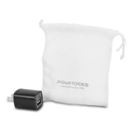 POWEROCKS Universal USB AC Adapter with Accessory Bag